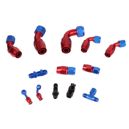 Anodised AN fittings