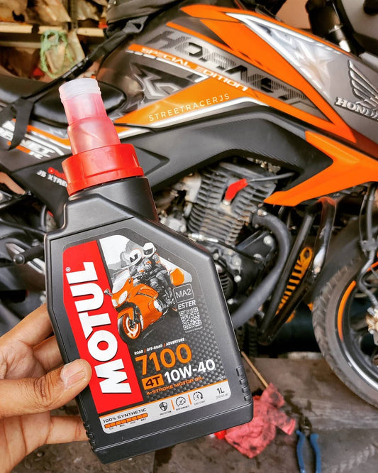 Honda CBR600RR motul oil