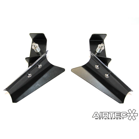 AIRTEC Motorsport Brake Cooling Guides for Ford Fiesta Mk7 - Pro-Series Black