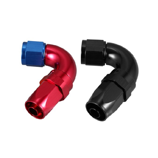 120° FULL FLOW SWIVEL AN HOSE END