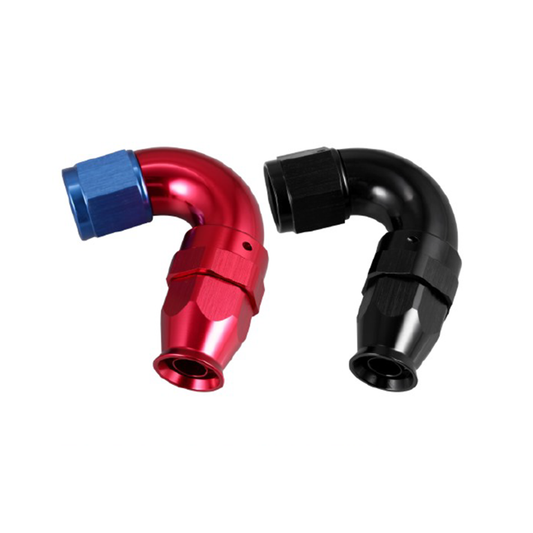 120° AN HOSE END PTFE FULL FLOW