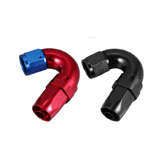 150° FULL FLOW SWIVEL AN HOSE END