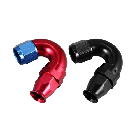150° AN HOSE END PTFE FULL FLOW