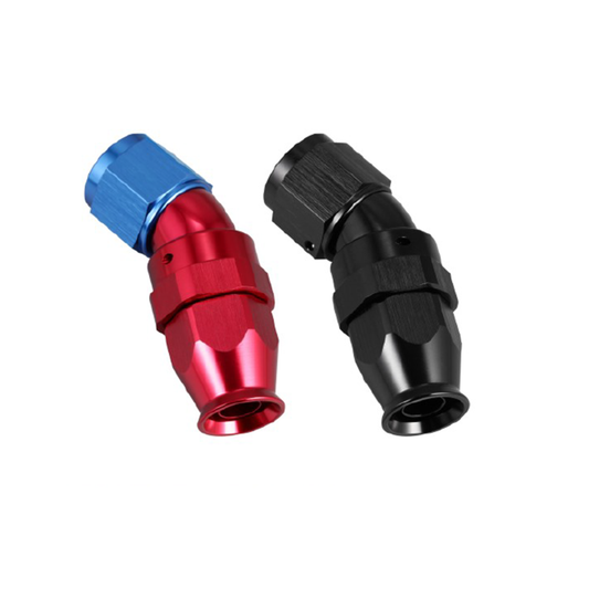 30° AN HOSE END PTFE FULL FLOW