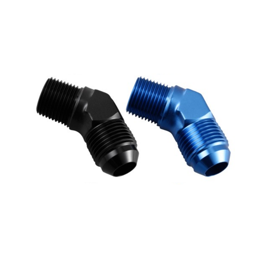 45° NPT TO AN MALE FLARE ADAPTER