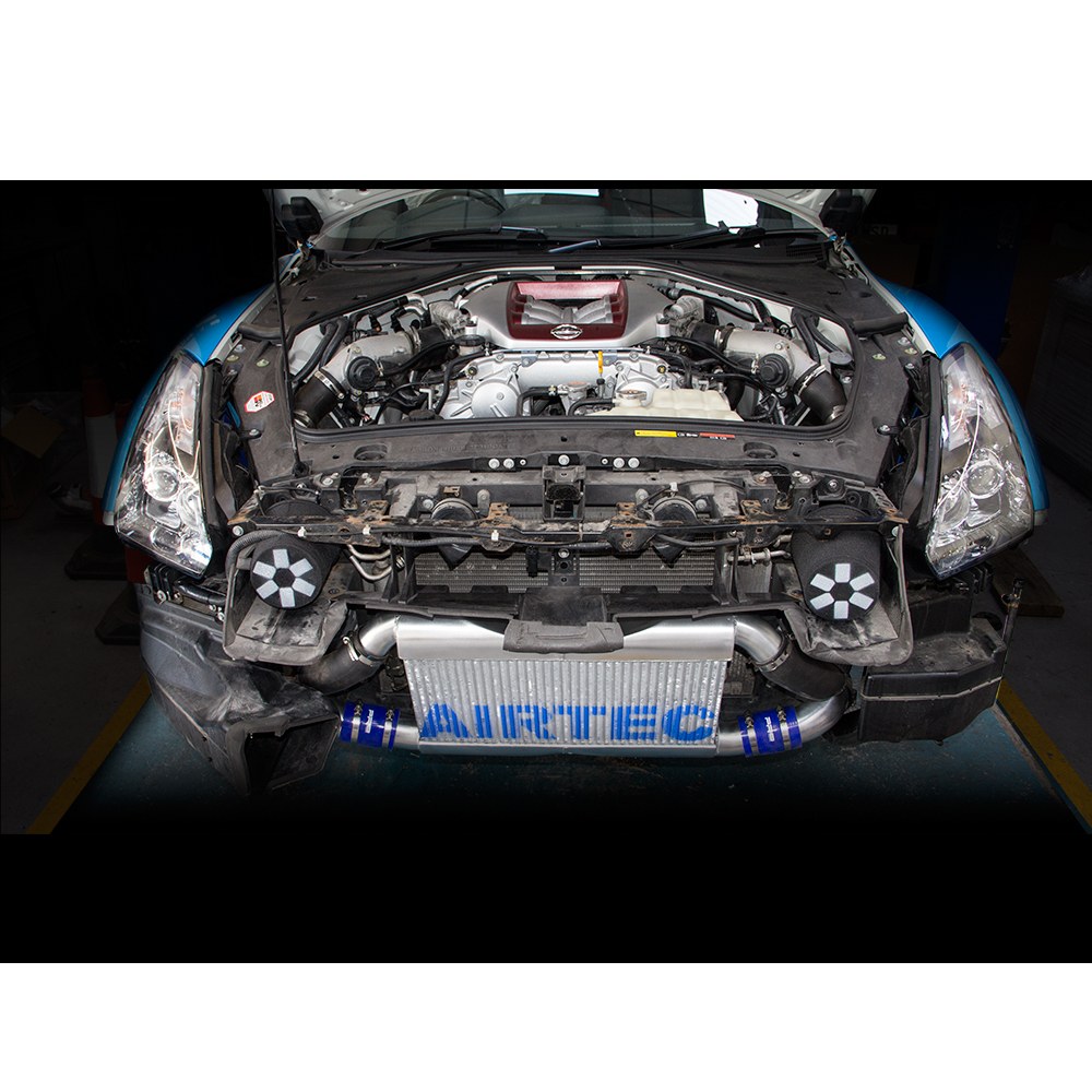 AIRTEC Motorsport Intercooler Upgrade for Nissan R35 GTR - Pro-Series Black