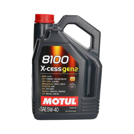 Motul 8100 X-CESS GEN2 5W-40 Engine Oil