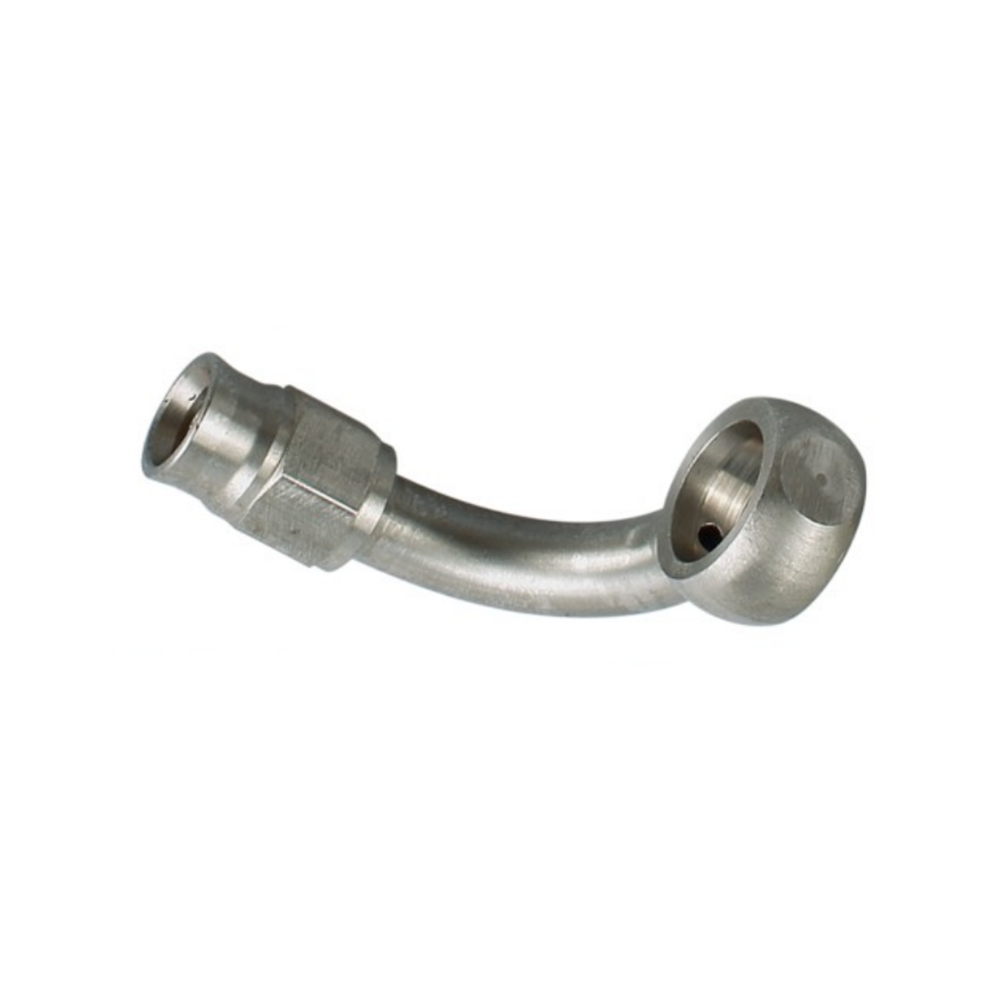 90° 10MM BANJO EYE STAINLESS STEEL BRAKE LINE PTFE FITTING