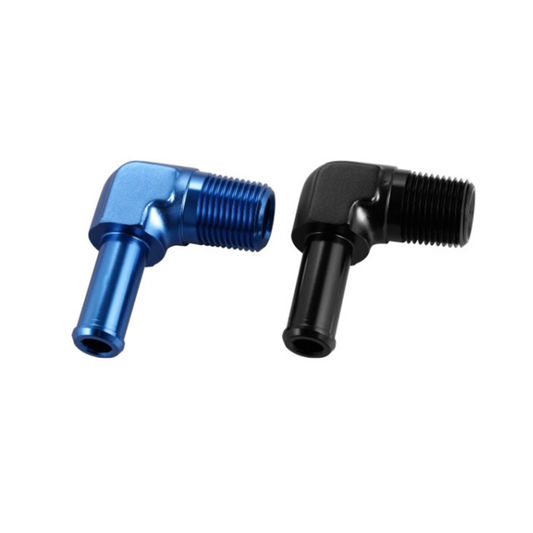 90° NPT MALE TO BARB MALE ADAPTER