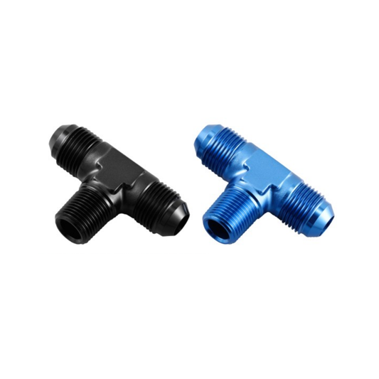 AN T-PIECE WITH NPT MALE ON THE SIDE