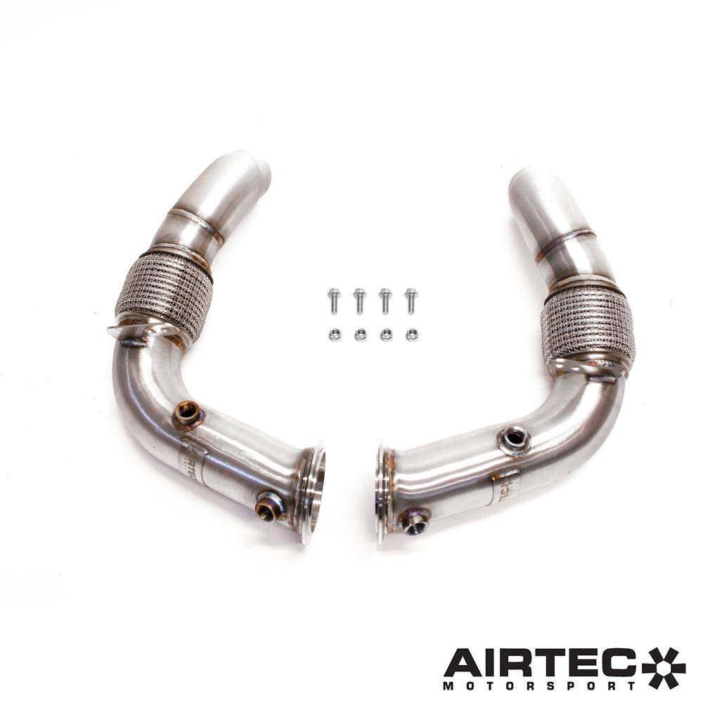 AIRTEC Motorsport De-Cat Downpipe for BMW S63 engine (M5/M6) - ATEXHBMW2