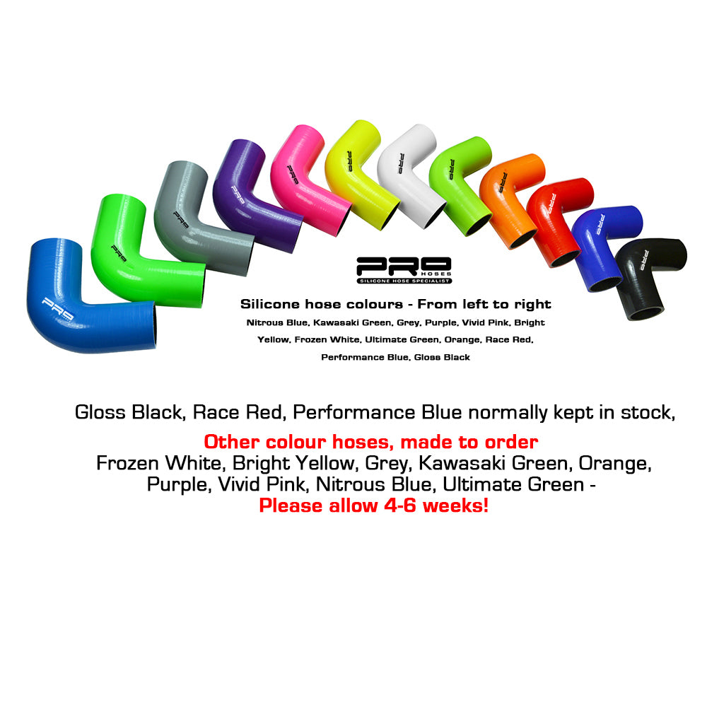 Pro Hoses 2-Piece Silicone Symposer Hose Kit Upgrade for Ford Focus ST250