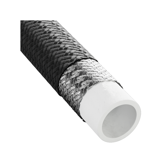 610 SERIES NYLON STAINLESS STEEL BRAIDED AN HOSE (PTFE CORE)