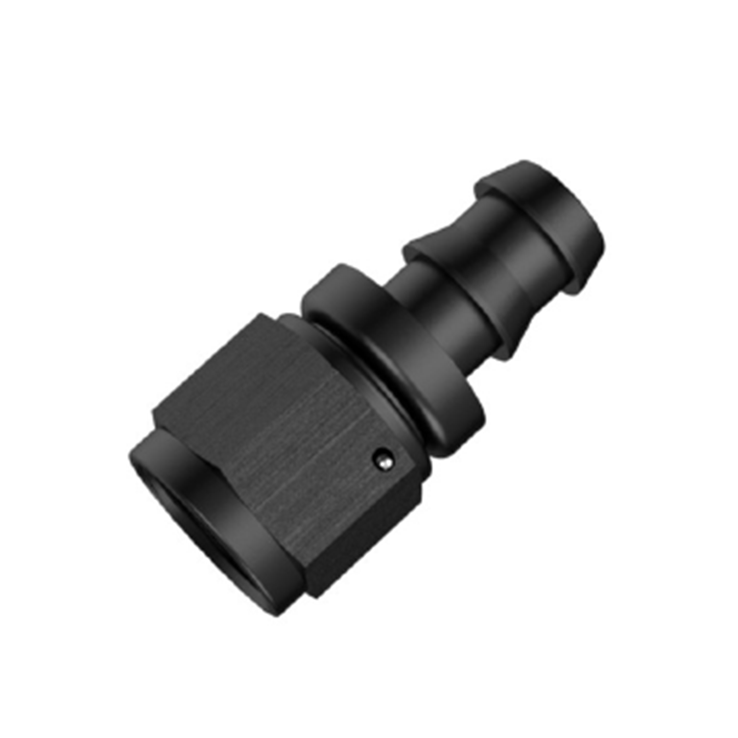 STRAIGHT PUSH ON AN HOSE END