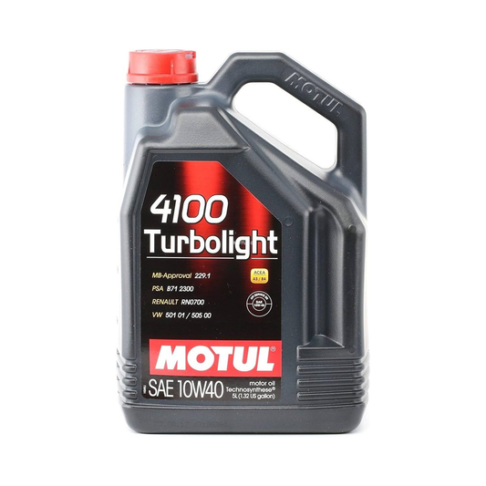 Motul 4100 TURBOLIGHT 10W40 Engine Oil