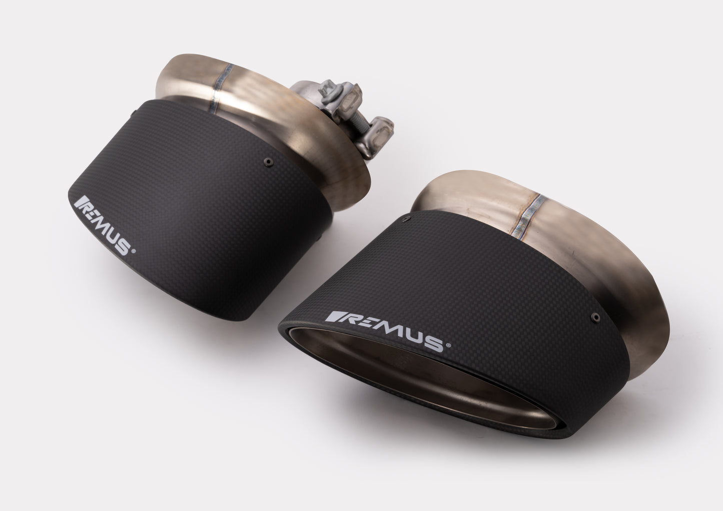 REMUS REAR SILENCER EXHAUST SYSTEM FOR Audi S3 2.0 TFSI Quattro Hatchback 2013-2016 8V