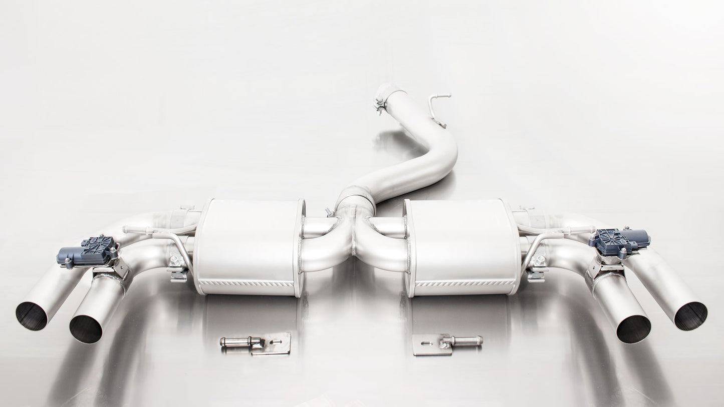REMUS RESONATED CAT BACK EXHAUST SYSTEM FOR Audi RS3 2.5 TFSI 2019-2020 DNW HATCHBACK 8V (GPF)