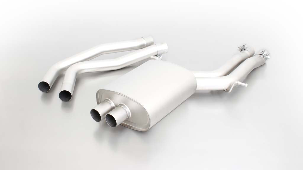 REMUS RESONATED TURBO BACK EXHAUST SYSTEM FOR Audi S5 3.0 TFSI 2009+ (REMOVES CATS)