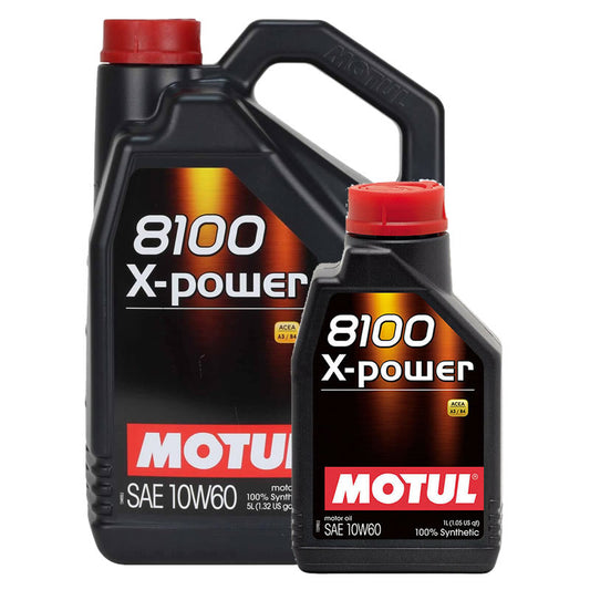 Motul 8100 X-POWER 10W60 Engine Oil