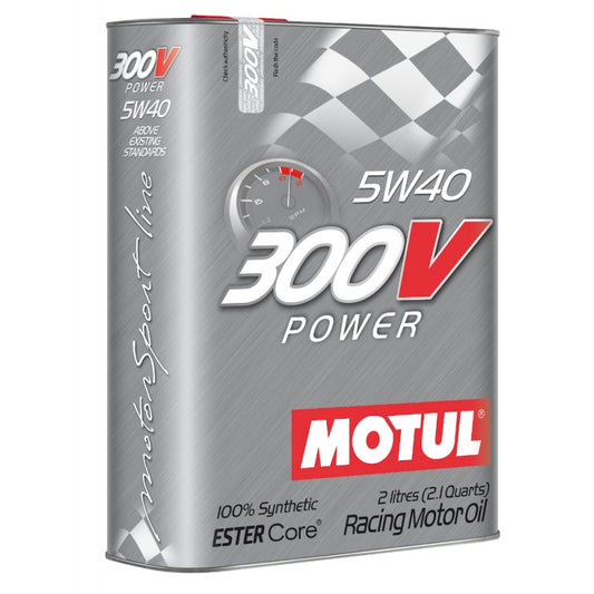 Motul 300V POWER 5W40 2L Engine Oil