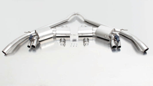 REMUS RESONATED REAR SILENCER EXHAUST SYSTEM FOR Mercedes S63 AMG 2015-