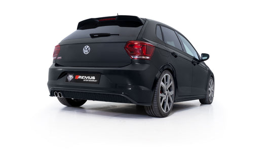 REMUS RESONATED GPF BACK EXHAUST SYSTEM FOR VW Polo 2.0 TSI GTI 2019- (GPF)