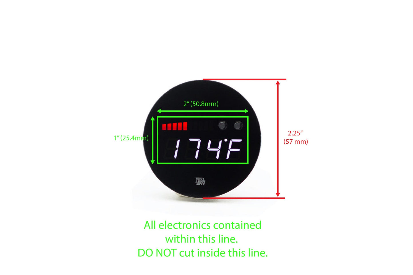P3 Volkswagen Passat B7 (2010-2015) analogue Gauge