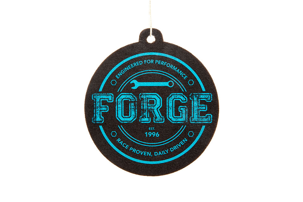 Forge Motorsport Black and Blue Badge Air Freshener