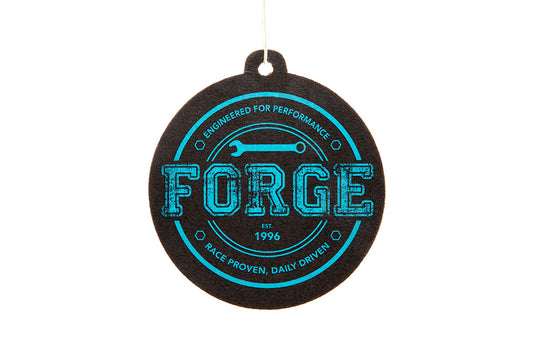 Forge Motorsport Black and Blue Badge Air Freshener
