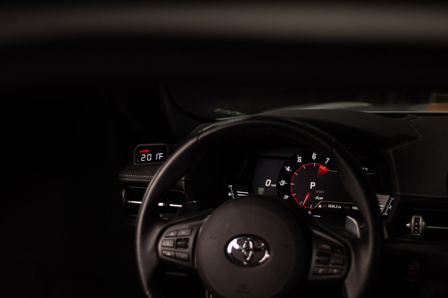 P3 Mercedes C Class (W205) 2015-2019 V3 OBD2 Gauge
