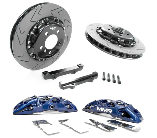 MMX Performance  BMW F2x/F3x 6 Piston Front Cup Kit -355mm (OEM Blue)