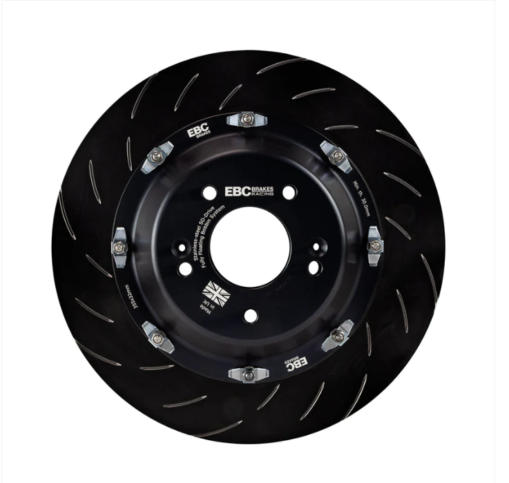 EBC 296mm Racing 2 Piece Floating SG Grooved Discs Rear Honda Civic Type R FK2 2017-2015