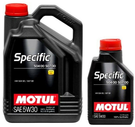 Motul AUDI VW SPECIFIC 504 00 507 00 0W30 Engine Oil