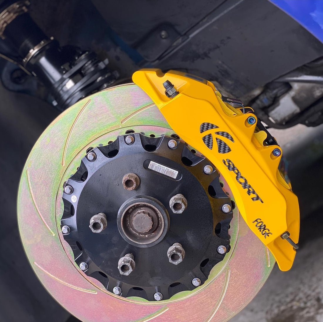 Golf r K Sport brakes 