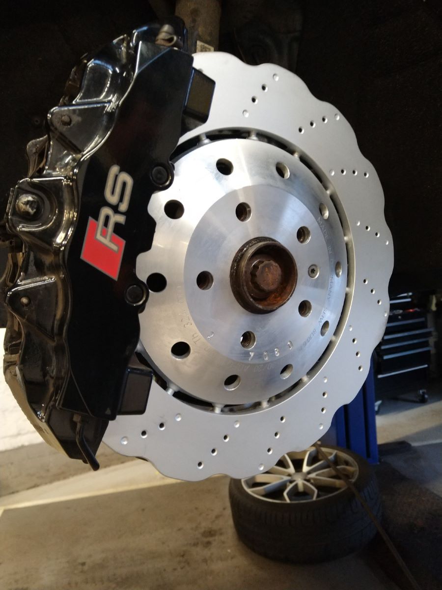 Audi RSQ3 Brembo brake discs 