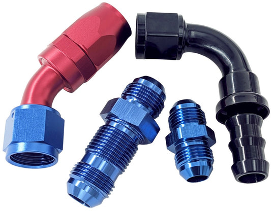 Anodised AN fittings 