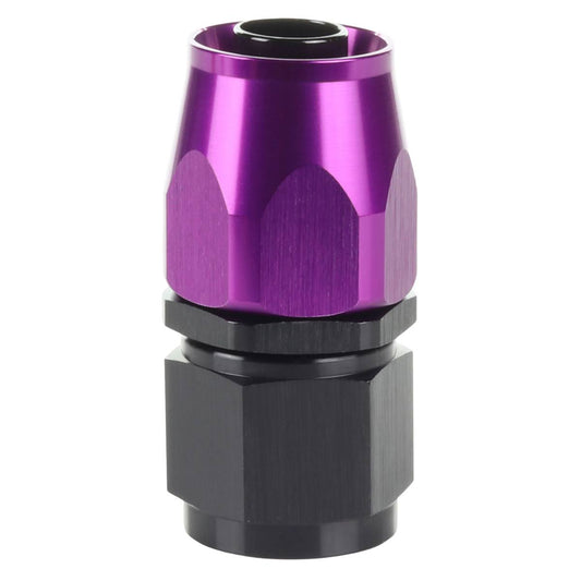 Purple anodised fitting 