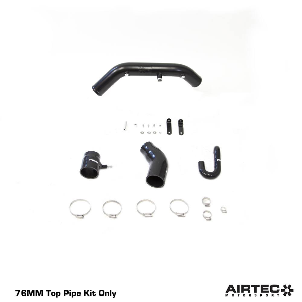 AIRTEC Motorsport RS-Style 76mm Top Induction Pipe for Ford Fiesta ST180 - 76MM