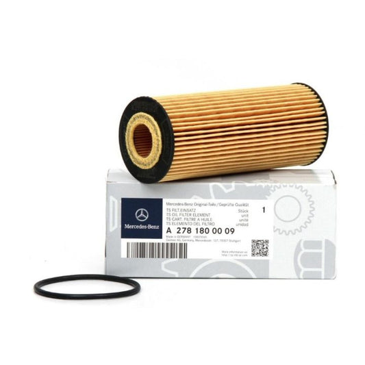 Genuine OEM Mercedes oil filter A2781800009 - Mercedes A45 C63 S63 W176 W205 W222 C205 M133 M177 M157