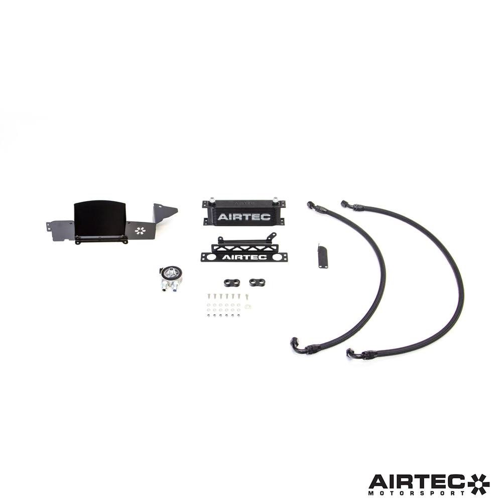 AIRTEC Motorsport Oil Cooler Kit for Ford Focus MK4 ST 2.3 - Oil Cooler INCLUDING Cold Feed Scoop