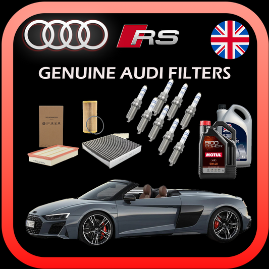 Audi R8 service kit & genuine filters