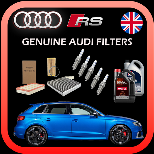 Audi RS3 8V service kit & genuine filters