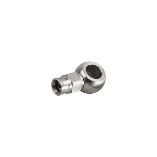 10MM STRAIGHT BANJO EYE STAINLESS STEEL BRAKE LINE PTFE FITTING
