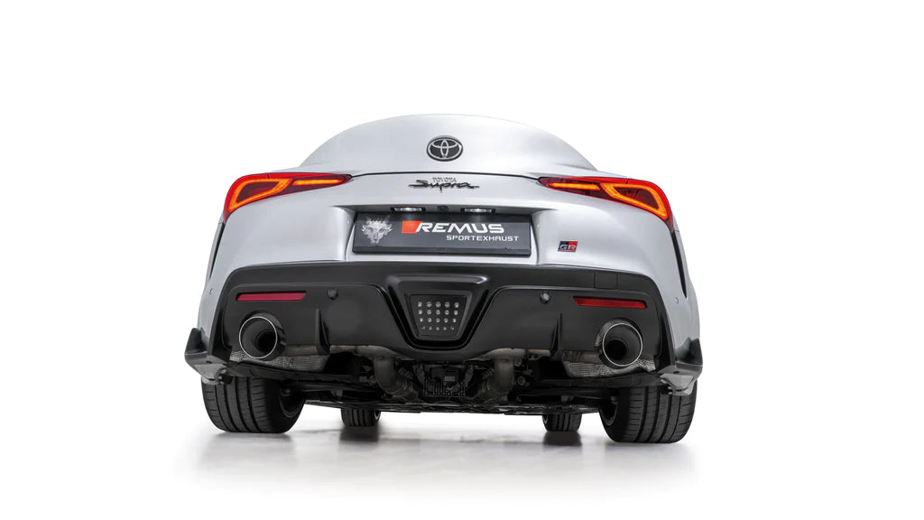 REMUS RACING AXLE BACK EXHAUST SYSTEM FOR Toyota Supra 3.0 Turbo 2019+ (GPF)