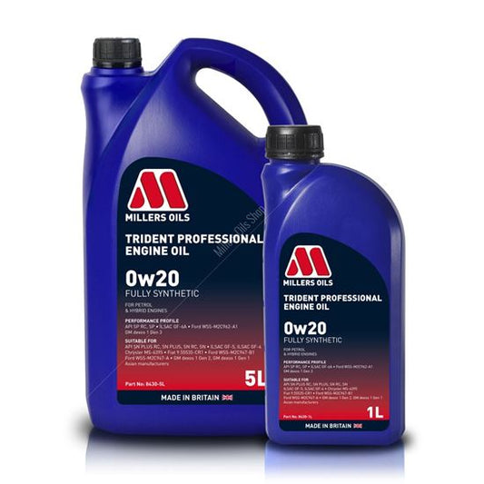Millers Trident Professional 0w20 (8430)