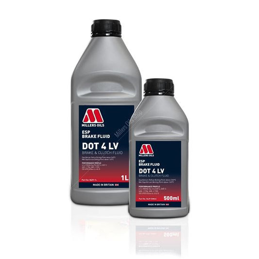 Millers ESP Brake Fluid DOT 4 LV