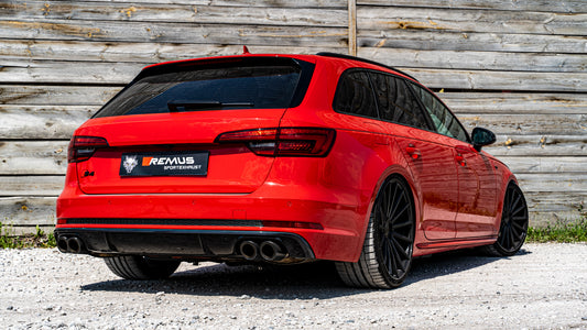 REMUS NON RESONATED CAT BACK EXHAUST SYSTEM FOR Audi S4 3.0 TFSI 2009- (NON GPF MODEL)