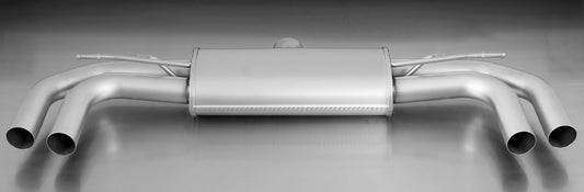 REMUS RESONATED CAT BACK EXHAUST SYSTEM FOR Audi A3 1.8 TFSI Quattro SALOON 2014-