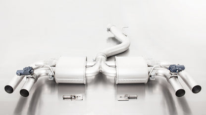 REMUS RESONATED CAT BACK EXHAUST SYSTEM FOR Audi RS3 2.5 TFSI 2015-2016 HATCHBACK 8V