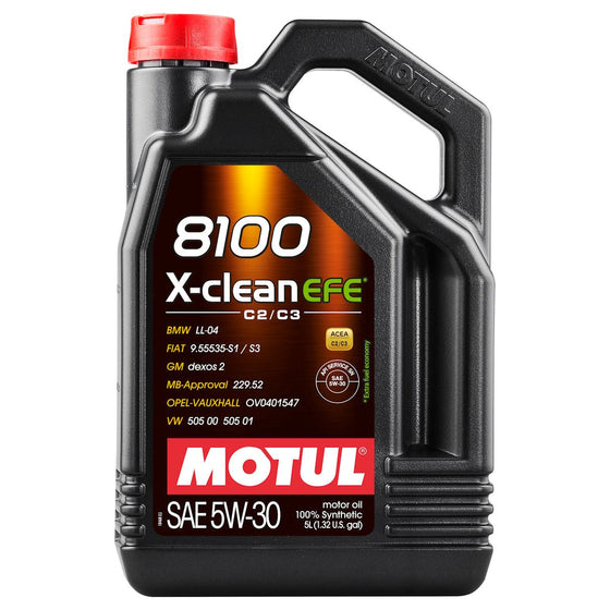 Motul 8100 X-CLEAN EFE 5W30 Engine Oil